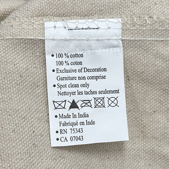 PASTA Cotton Canvas Tote Reusable Shopping Bag Red Cream Chef Gift Ecofriendly - Picture 8 of 17